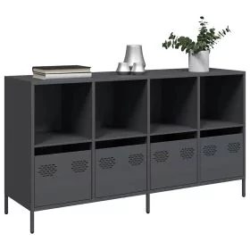 Sideboard Anthracite 135x39x73.5 cm Cold-rolled Steel