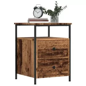Bedside Cabinet Old Wood 44x45x60 cm Engineered Wood