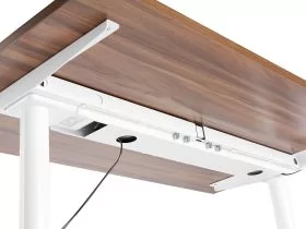 Cable Tray for Electric Adjustable Desk White TRACIE