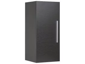3- Shelf Wall Mounted Bathroom Cabinet Black BILBAO