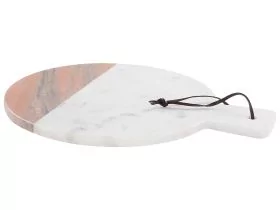 Marble Serving Tray White