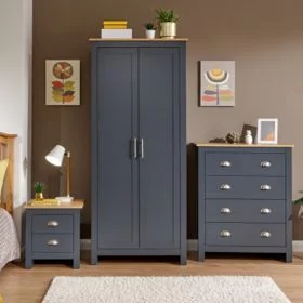 Lancaster 3 Piece Set Slate Blue