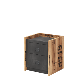 Bedside Table - ASSENT Nightstand Canyon AlPine Spruce 45cm