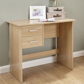 Panama 2 Drawer Desk Oak