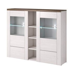 Rainbow 46 Sideboard Display Cabinet - Oak Sibiu Larche