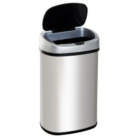 Stainless Steel Sensor Dustbin Automatic Touchless Rubbish Garbage Waste Bin 48L