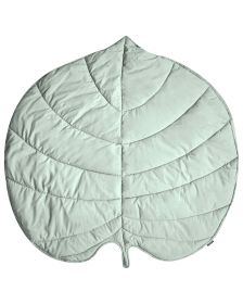 AOLIE Kids Playmat Leaf 110 x 110 cm Light Green