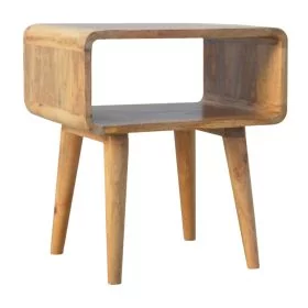 Bedside Table - CROMER Nightstand Oak 45cm