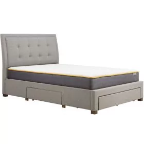 Birlea Shelby Grey 3-Drawer Bed - Double 4ft6