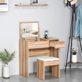 Dressing Table - LVIV Dresser Natural 80cm