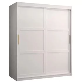 Sliding Wardrobe - CLIFFORD I 2 Door Wardrobe White 150cm