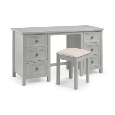 Maine Dressing Table Stool - Grey