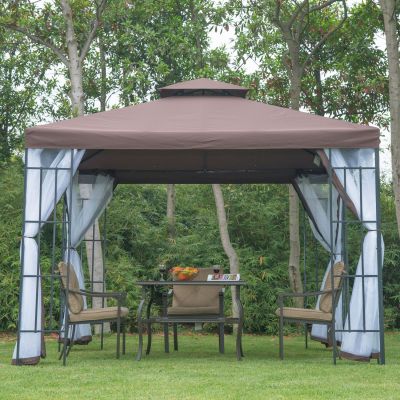 3m x 3m Gazebo Marquee Metal Party Tent 