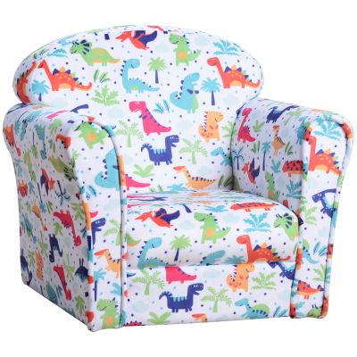 Children Armchair Sofa Tub Non Slip Playroom Seater - Dinosaur Cartoon Pattern