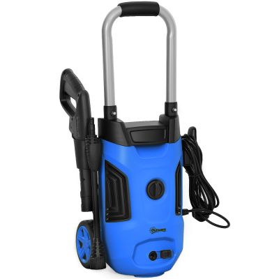 SUNVISTA 1800W High Pressure Washer, 150 Bar, 420L/h Flow, Jet Wash with Nozzle & 6m Hose - Blue