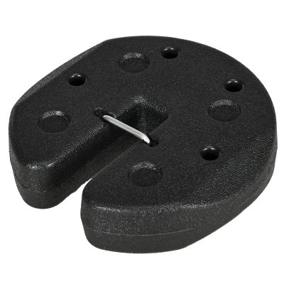 12KG Gazebo Weights Set of 4, Weights for Gazebo Legs with Reinforce Pins and Carry Belt, for Canopies Marquees Tents