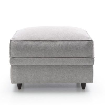 Darcie Footstool - Light Grey