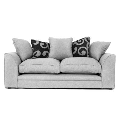 Dorota Fabric 3 Seater Sofa