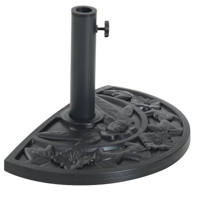 Floral Weighted Half Parasol Base