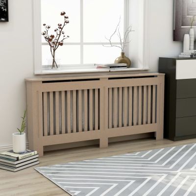 Radiator Cover 172x19x81 cm MDF