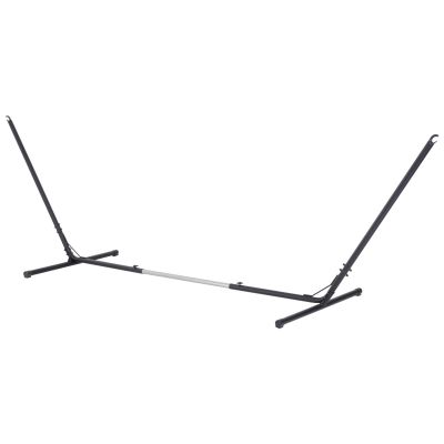 Metal Adjustable Hammock Stand - Black