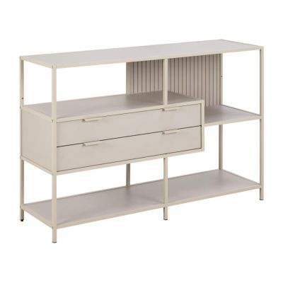 SAM Grey Storage Unit with 2 Drawers and 3 Shelves