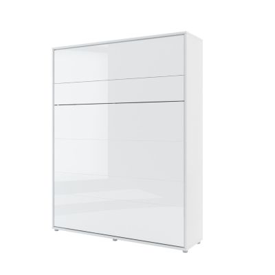 ArtNest Vertical Wall Bed 160cm - White Gloss