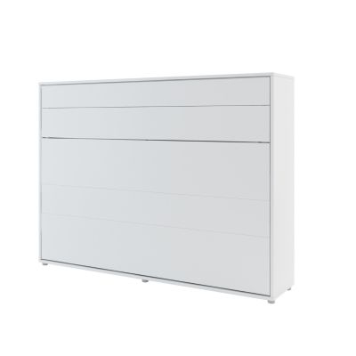 ArtNest Horizontal Wall Bed 140cm - White Matt