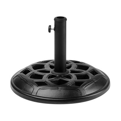 Concrete Parasol Base 50 cm Black CETO