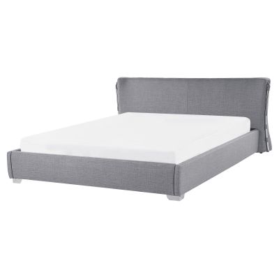 Fabric EU King Size Waterbed Grey PARIS