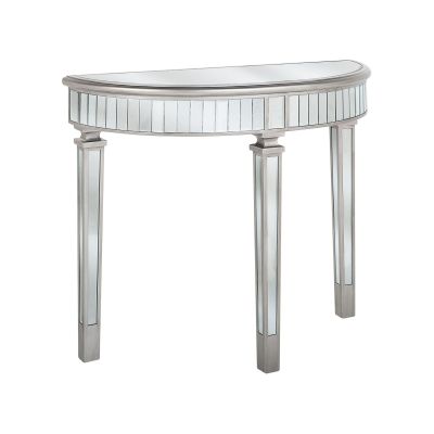 Mirrored Console Table Silver TOULOUSE