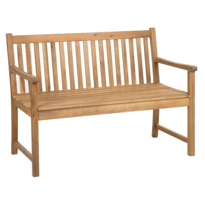 Acacia Wood Garden Bench 120 cm VIVARA