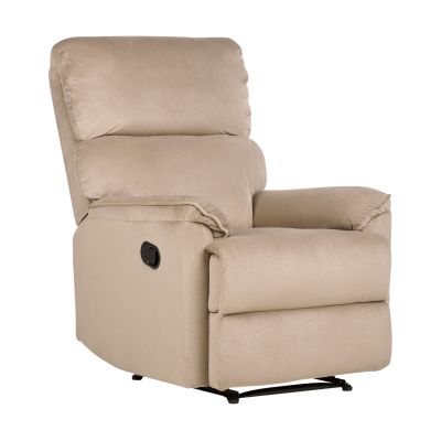 Fabric Armchair Brown EVERTON