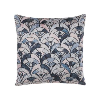 Cushion Geometric Pattern 45x45cm Multicolour