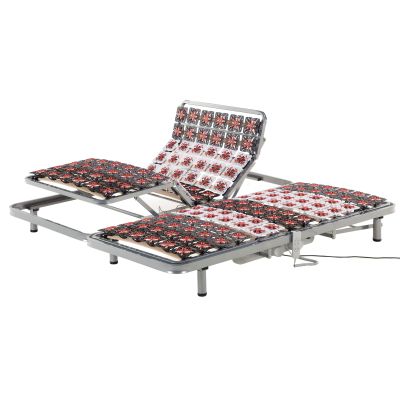Set of 2 EU Single Size Electric Adjustable Bed Frames STAR
