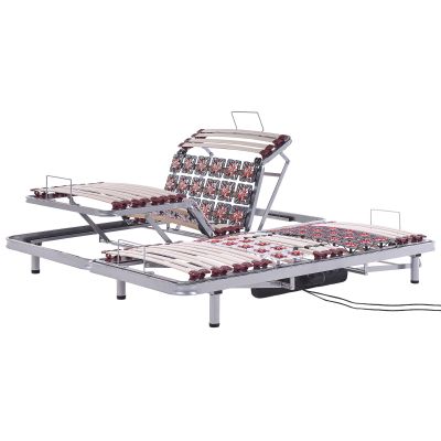 Set of 2 EU Single Size Electric Adjustable Bed Bases MOON