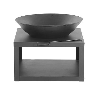 Charcoal Fire Pit Black TANARA