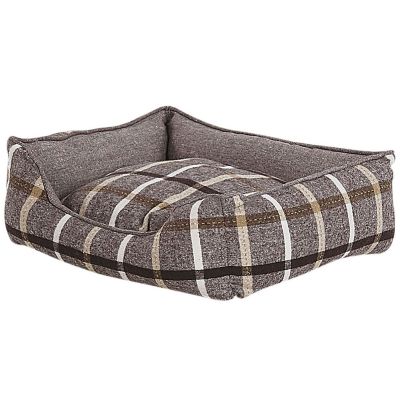 Cotton Dog Bed 50 x 50 cm Brown HOZAT