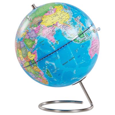 Decorative Globe with Magnets 29cm Blue