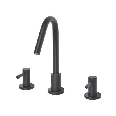 3 Hole Bathroom Basin Tap Black KALAMBO