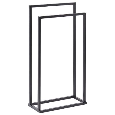 Towel Stand 45 x 85 cm Black RECREO