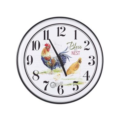 Iron Wall Clock Ã¸ 48 cm Multicolour HORW