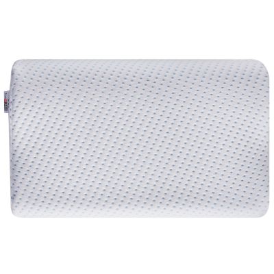 Memory Foam Bed High Profile Pillow 50 x 30 cm White KANGTO