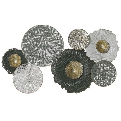 Wall Décor Black and Silver ZIRCONIUM