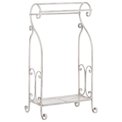 Towel Stand 49 x 91 cm White LINARES