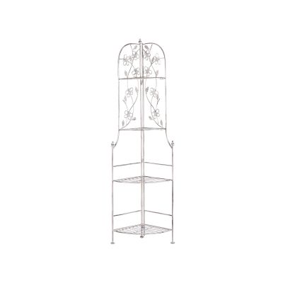 Corner Ladder Shelf White BIELLA