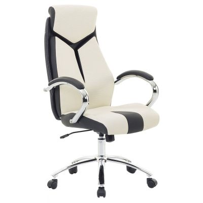 Swivel Office Chair Beige FORMULA 1