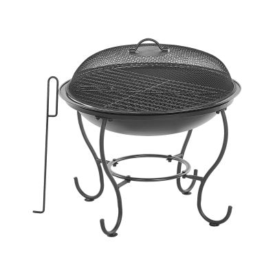Charcoal Fire Pit Black NEGARA
