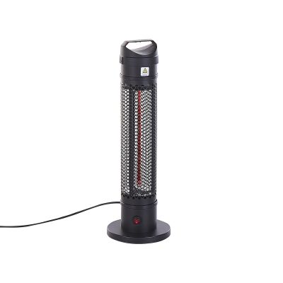 Freestanding Electric Patio Heater 1000 W Black KRAKATOA