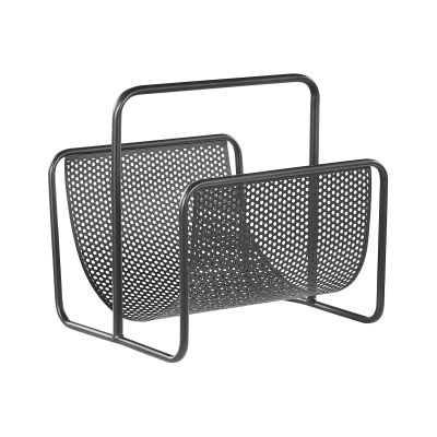 Iron Magazine Rack Black BELA